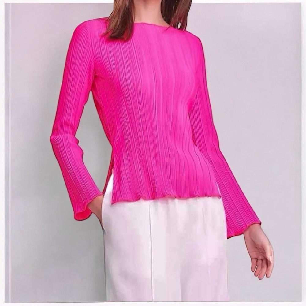 a new day plisse top